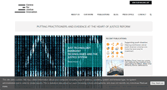 Desktop Screenshot of justiceinnovation.org